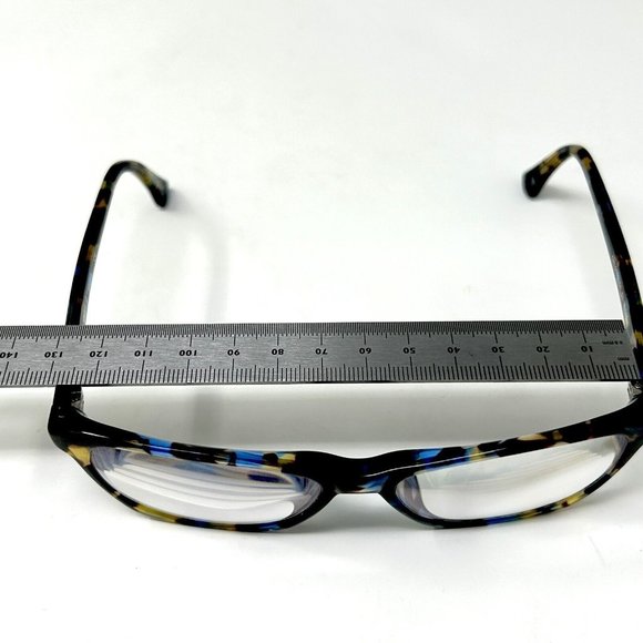 Cinzia Eyeglass Frames CIN 5075 Blue Teal Tortoise/Gold Cat Eye 53 [] 15 140 - Picture 8 of 11